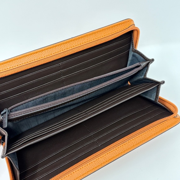 TUMI Dfo Horizon Zip Around Wallet Sunset Embossed - New with cosmetic defects - Picture 6 of 11